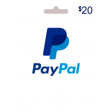  PayPal Giftcard 20 USD
